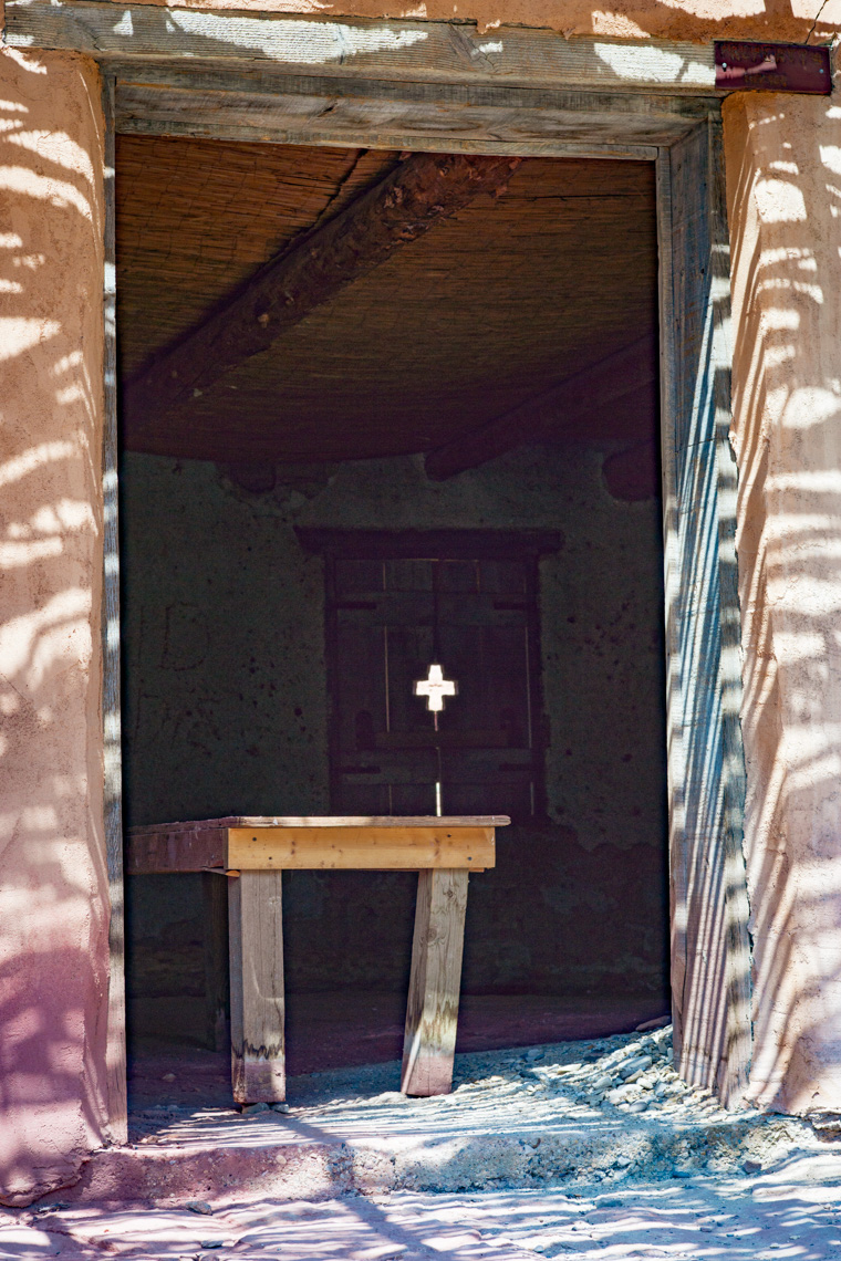 Porch with Latillas Big Bend 