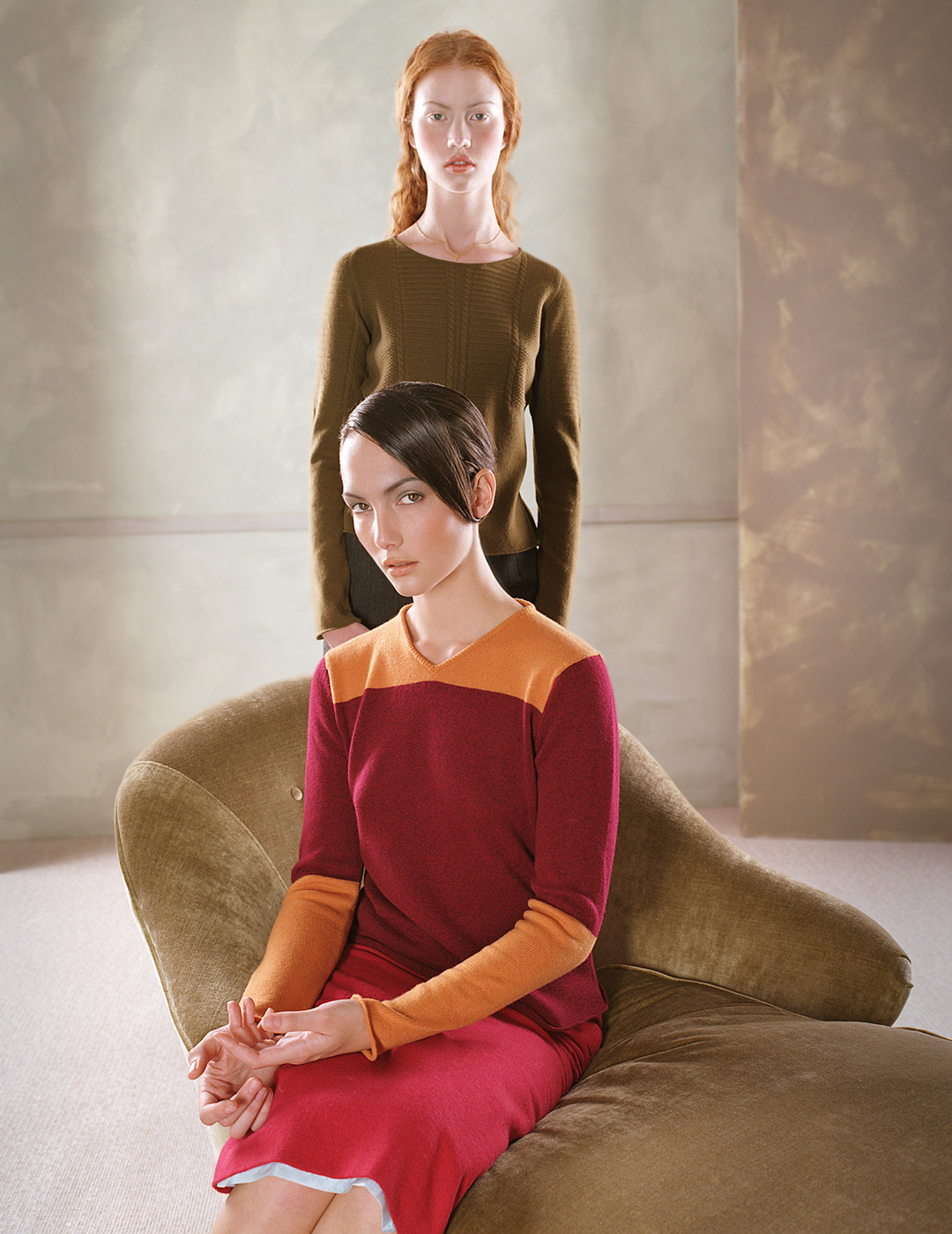 After Balthus | Two Girls